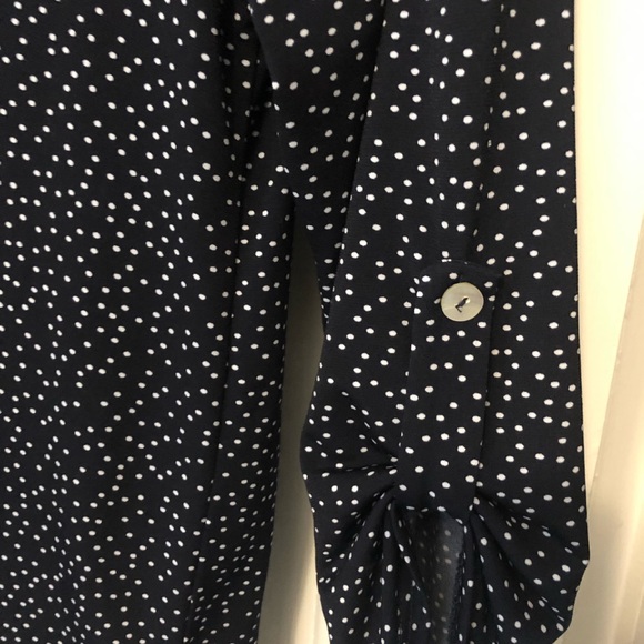 Beacon Blue & White Polka Dot Top - Picture 4 of 6